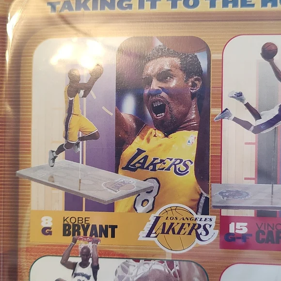 💲SALE💲2002 McFARLANE NBA Series 1 KOBE BRYANT 6" action New & original package - Picture 4 of 9